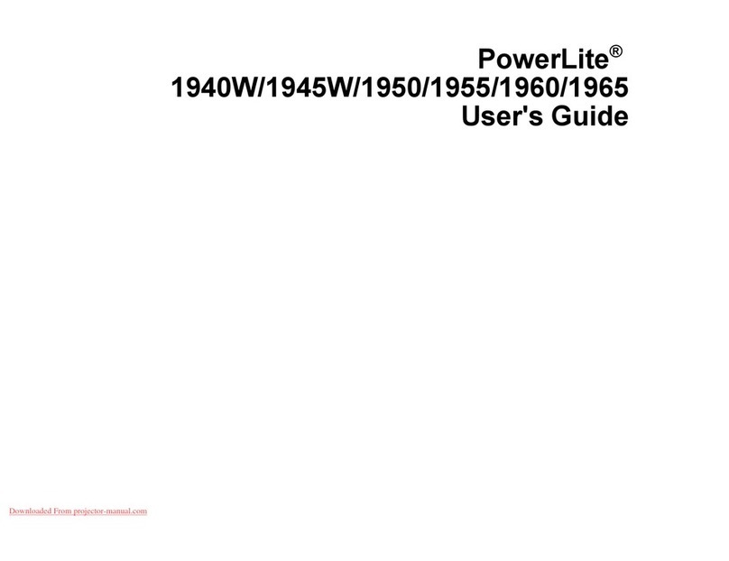 Epson PowerLite 1940W User manual