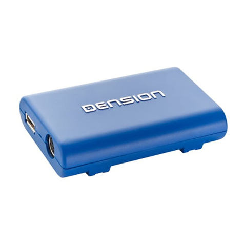 Dension Lite BT User manual