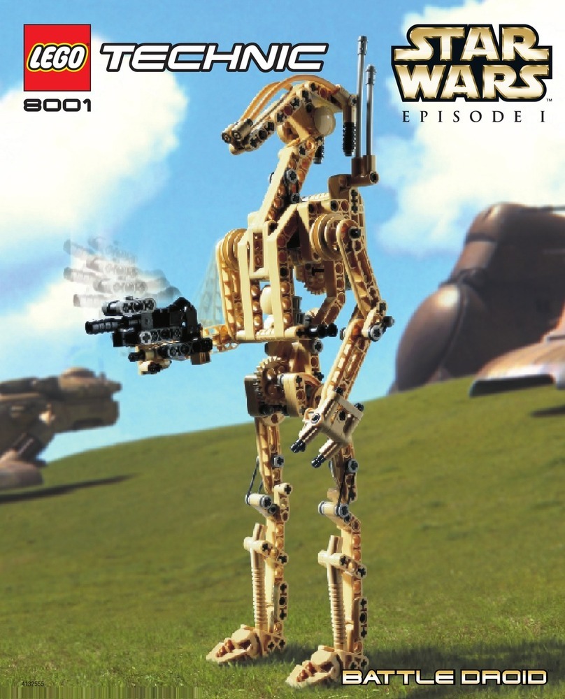 LEGO Technic 8001 User manual