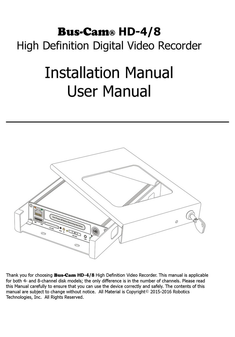 Robotics Technologies Bus-Cam HD-4 User manual