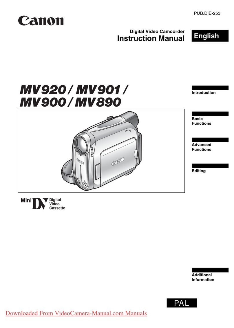 Canon MV920 User manual