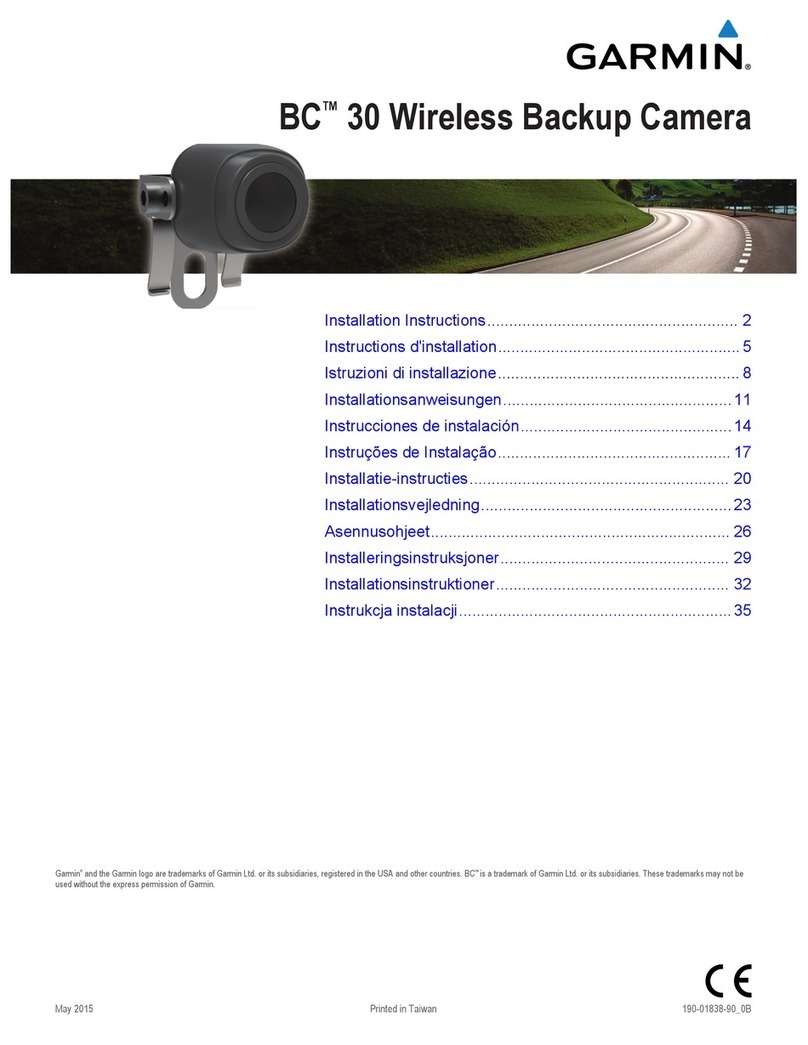 Garmin BC User manual