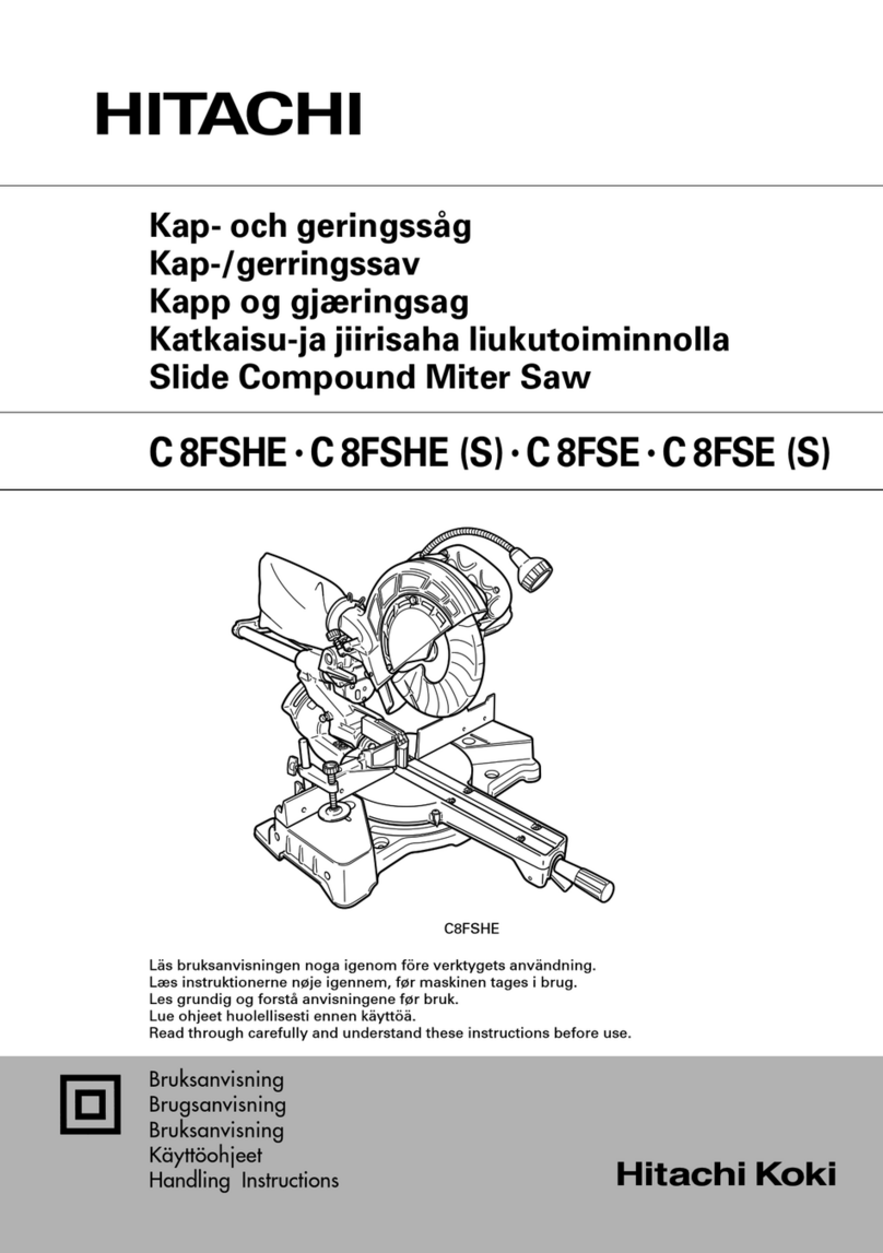 Hitachi C 8FSHE User manual