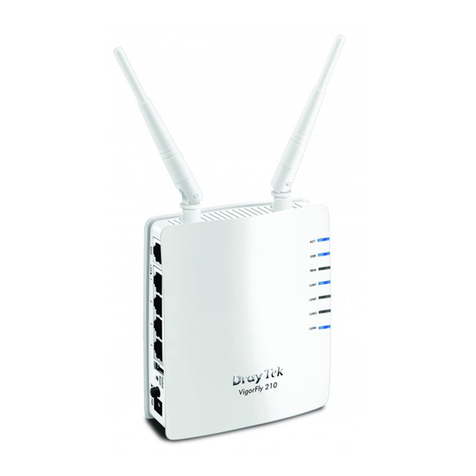Draytek VigorFly 210 User manual