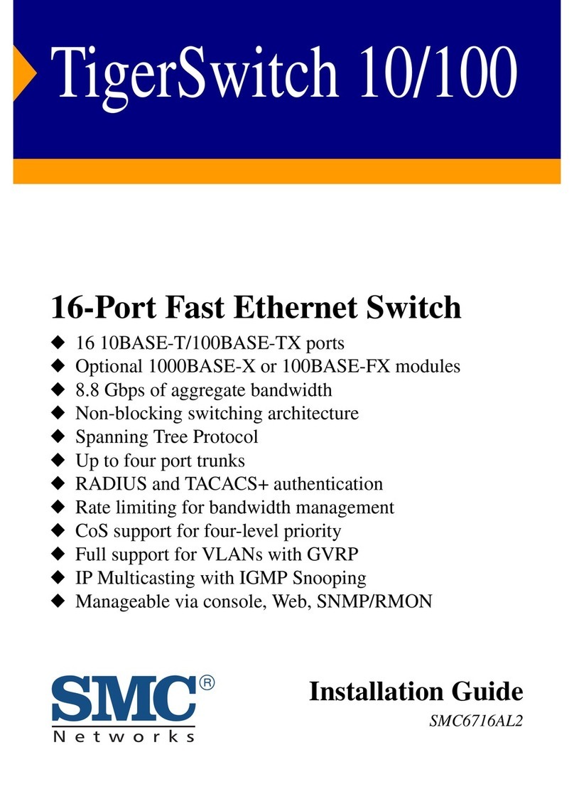 SMC Networks TigerSwitch 10 User manual SMC Networks TigerSwitch 10 User manual