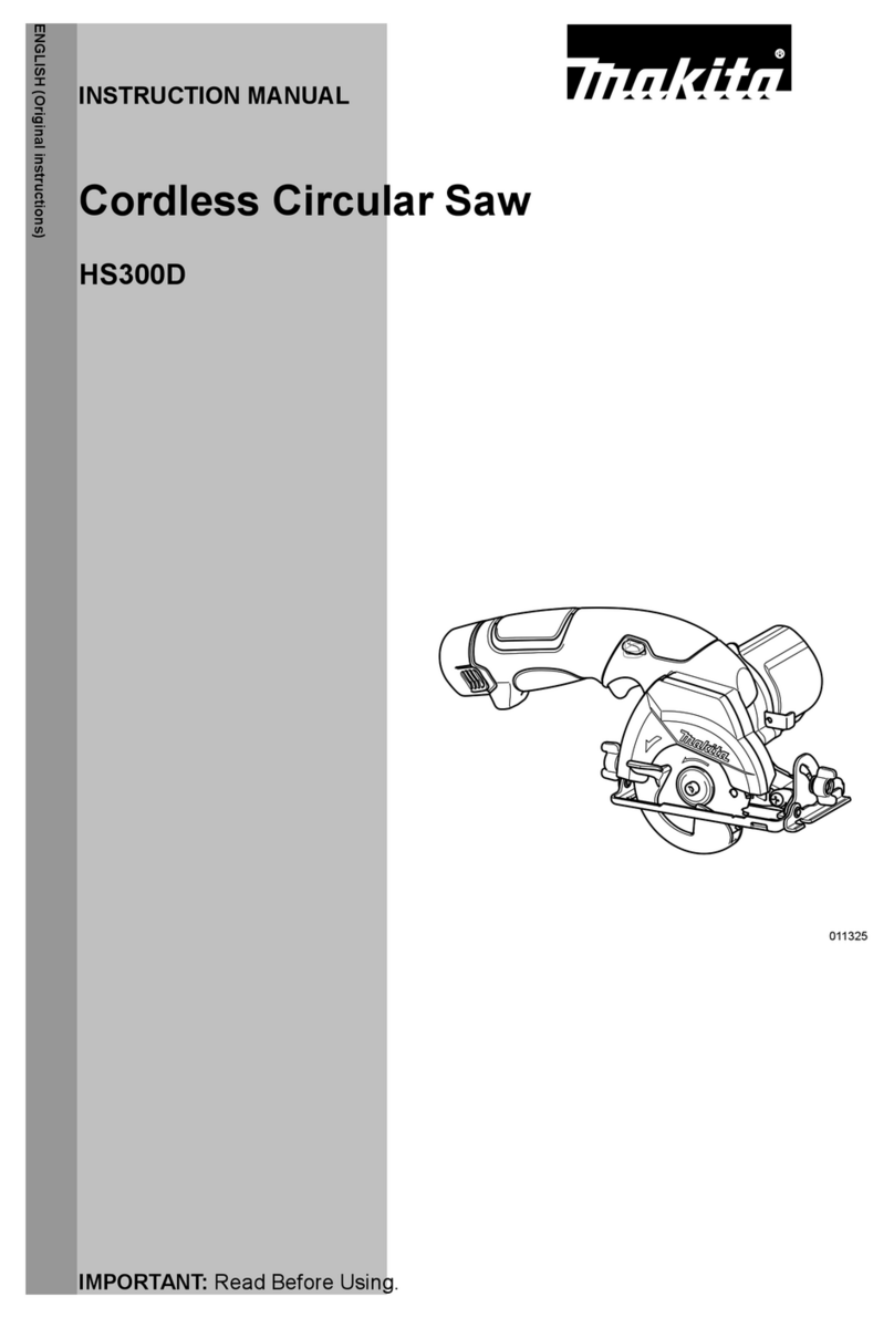 Makita HS300D User manual