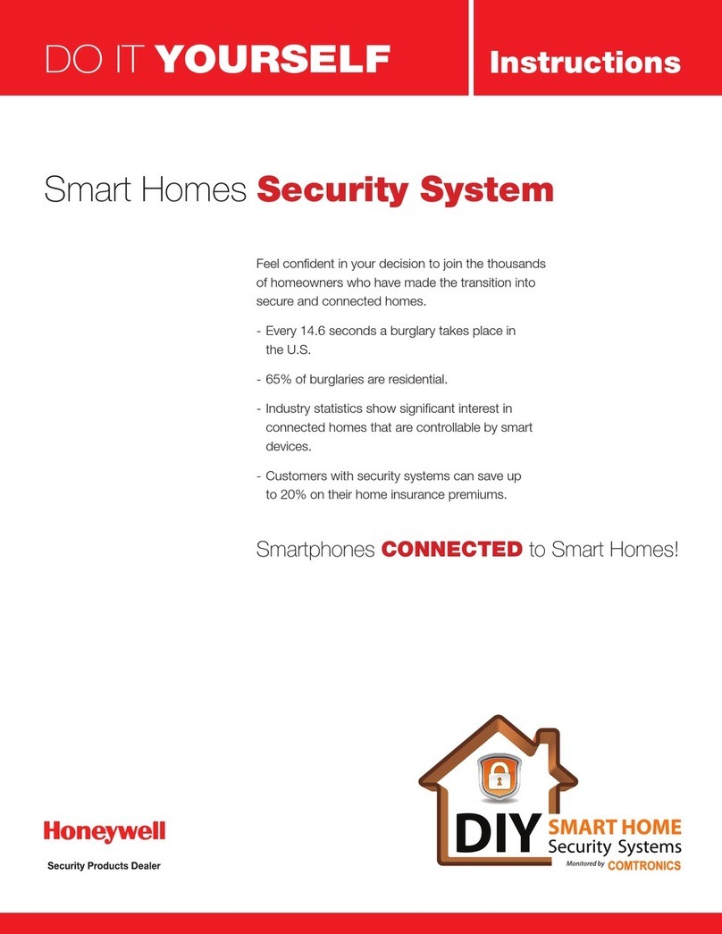 Honeywell Comtronics Smart Homes User manual Honeywell Comtronics Smart Homes User manual