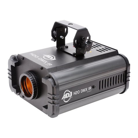 ADJ H20 DMX IR User manual