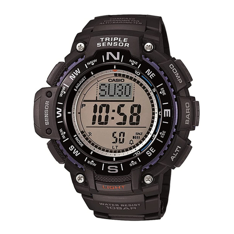 Casio 3439 User manual