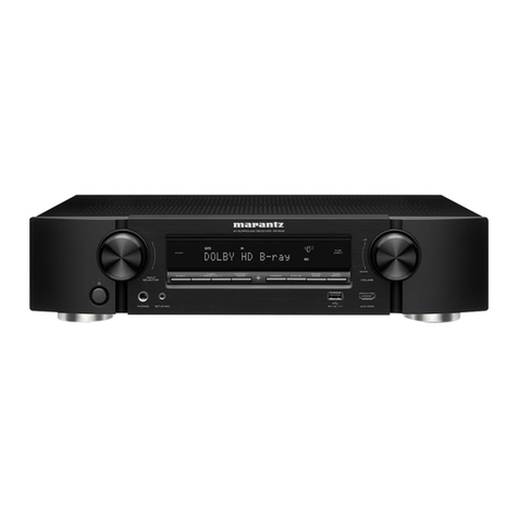 Marantz NR1506 quick start guide