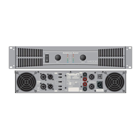 American Audio V4002 User manual