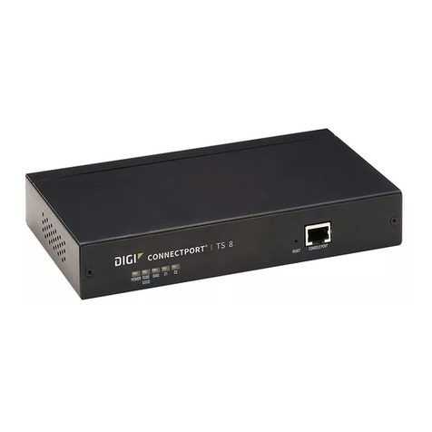 Digi ConnectPort TS 8 quick start guide