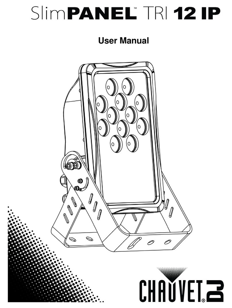 Chauvet SlimPANEL TRI 12 IP user manual