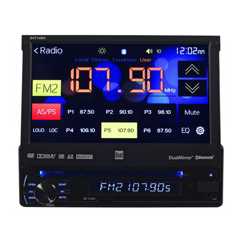 Dual DV714BH Operating instructions
