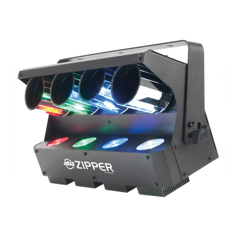 ADJ ZIPPER User manual ADJ ZIPPER User manual