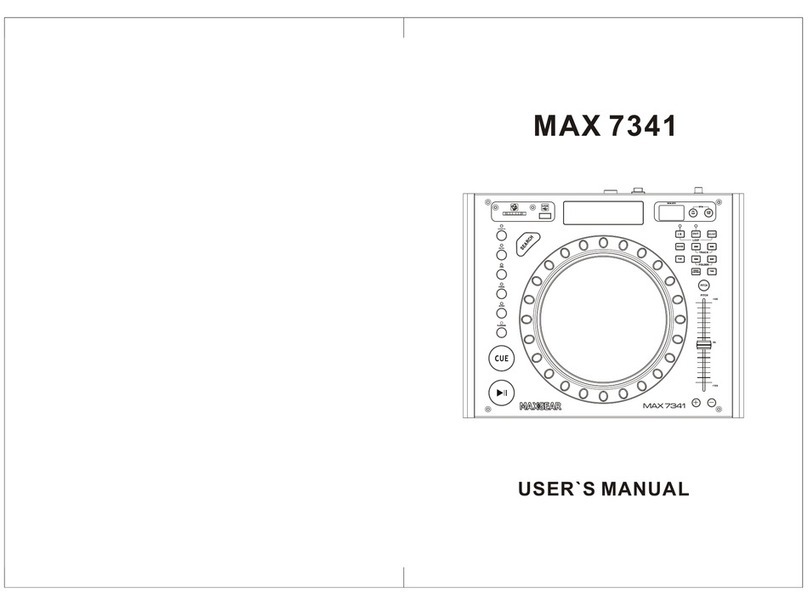 Maxgear MAX 7341 user manual