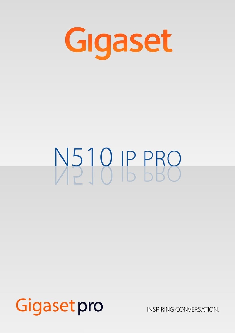 Gigaset N510 IP PRO User manual