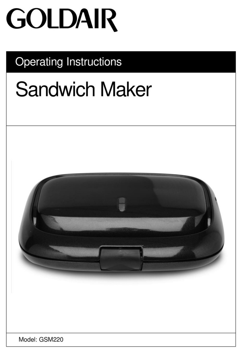 Goldair GSM220 User manual Goldair GSM220 User manual