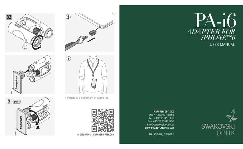 Swarovski Optik PA-i6 User manual