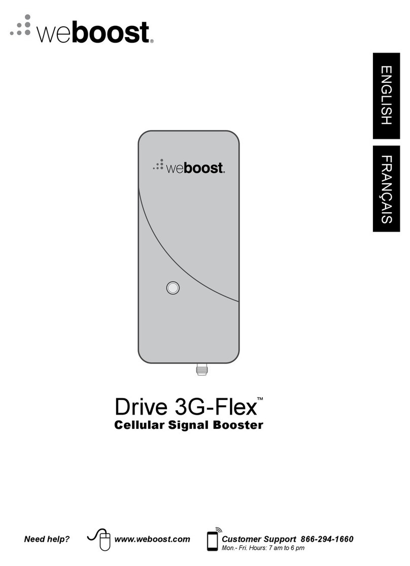 weBoost Drive 3G-Flex 470013 user guide