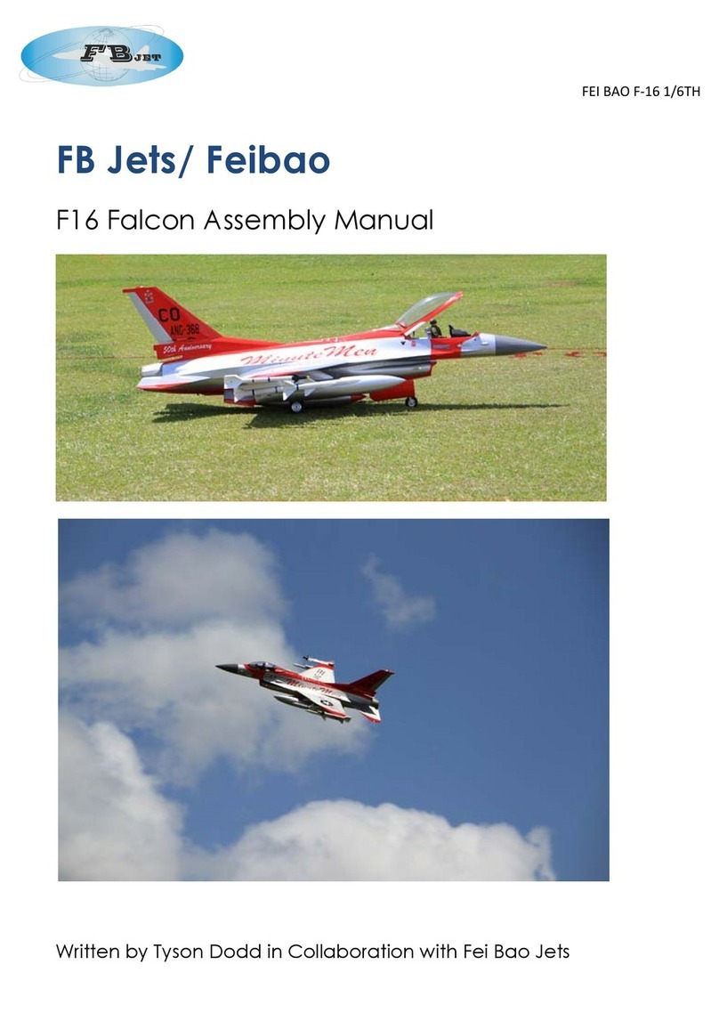 FB Jets F16 Falcon User manual