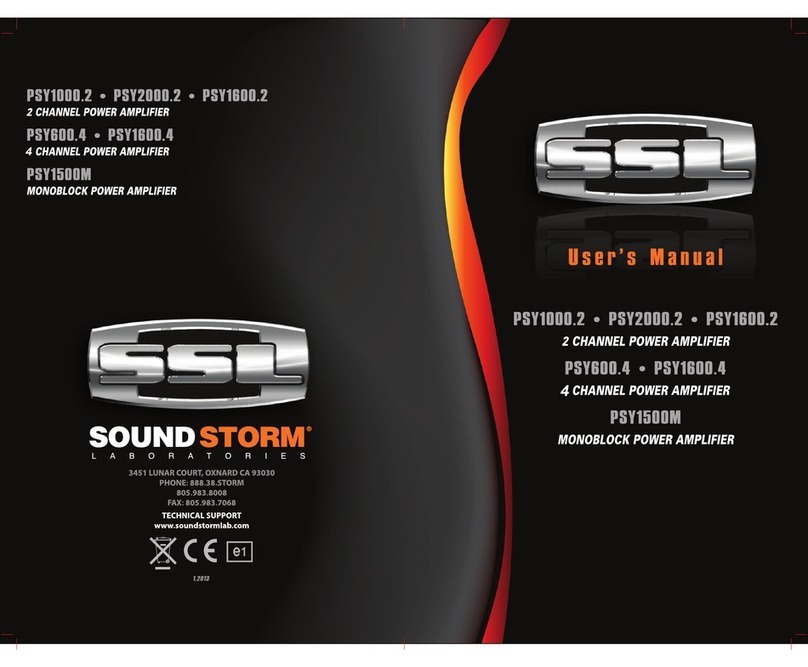 Ssl PSY1000.2 User manual