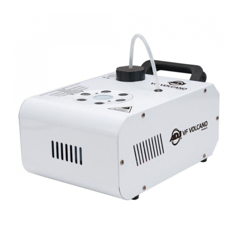 ADJ VF VOLCANO User instructions