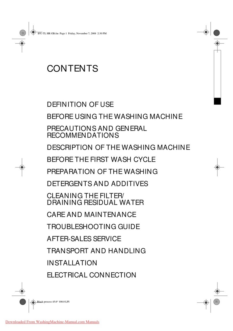 Whirlpool AWE 7515 User manual