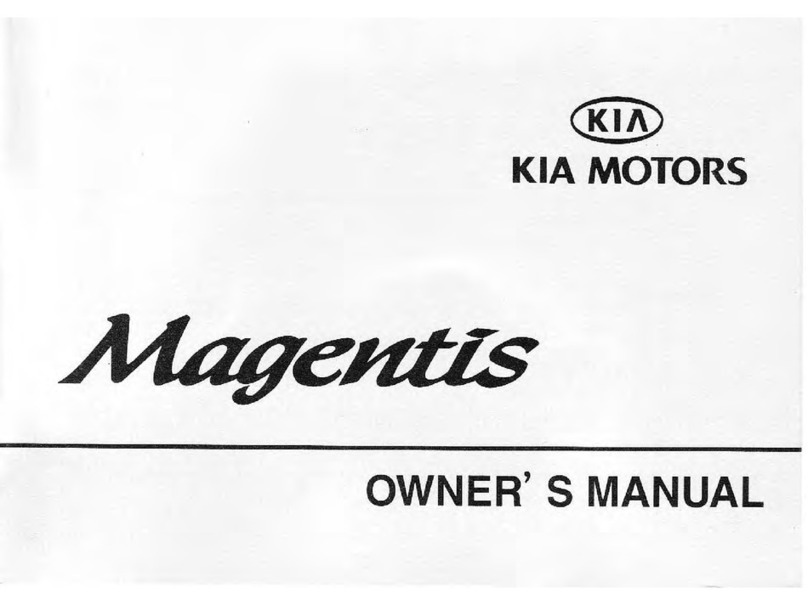 Kia Magentis User manual Kia Magentis User manual