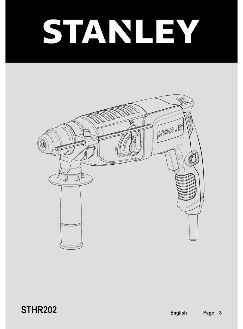 Stanley STHR202 User manual
