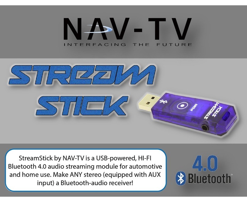 Nav TV StreamStick user manual