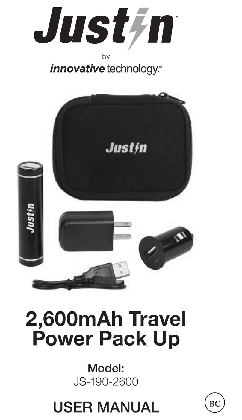 Justin JS-190-2600 user manual