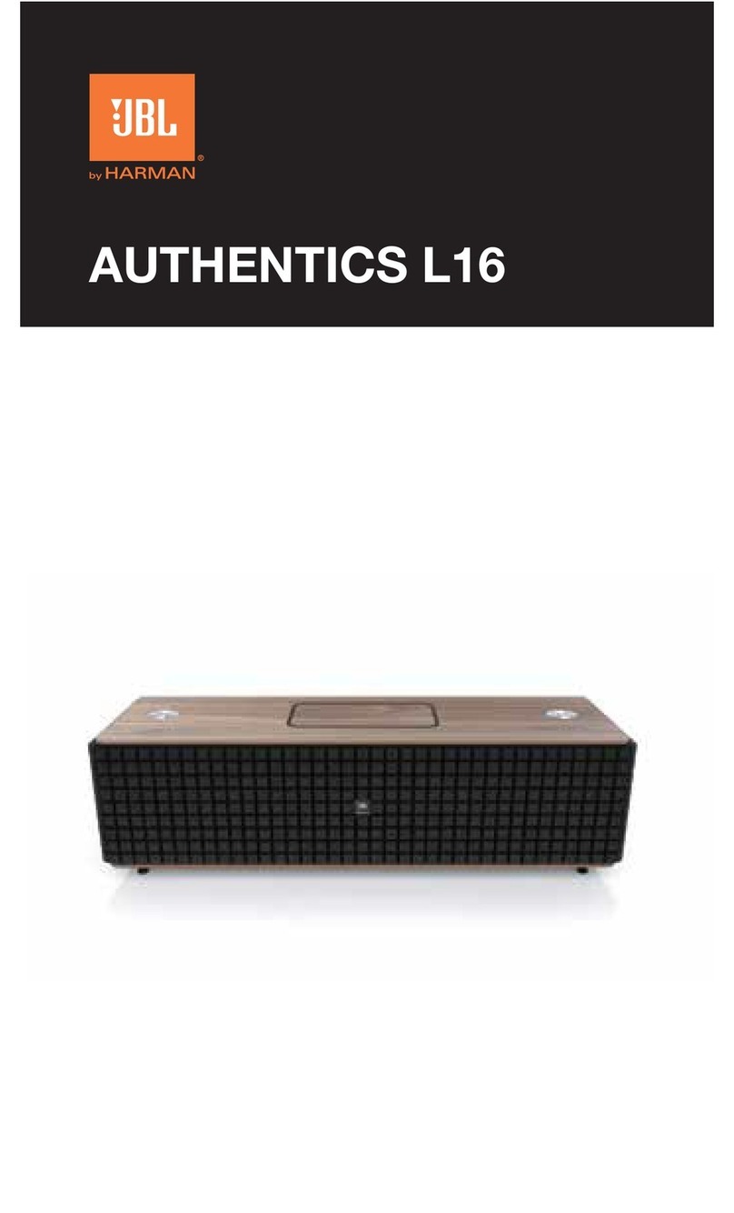 Harman Authentics L16 User manual