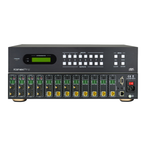 KanexPro MX-HDBASE8X8-4K User manual