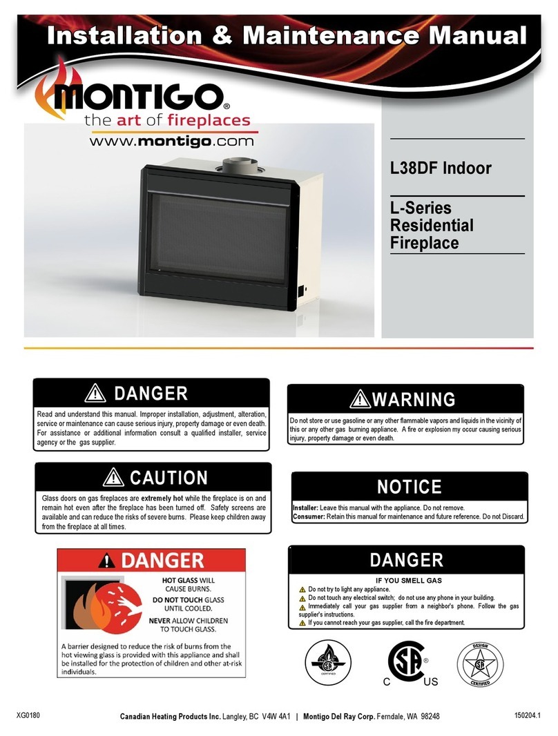 Montigo L38DF series Installation & maintenance manual