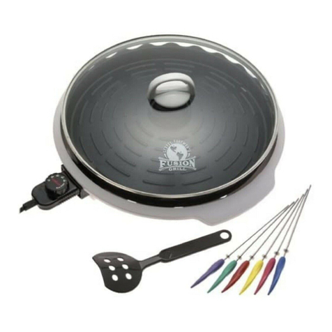 George Foreman Fusion GR70 User manual