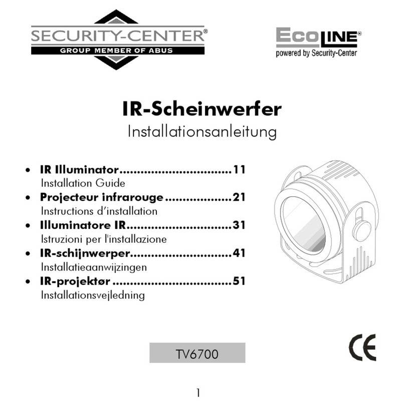 Security-Center TV6700 installation guide