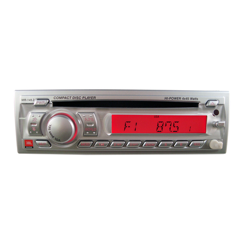 JBL MR-145 Operation manual