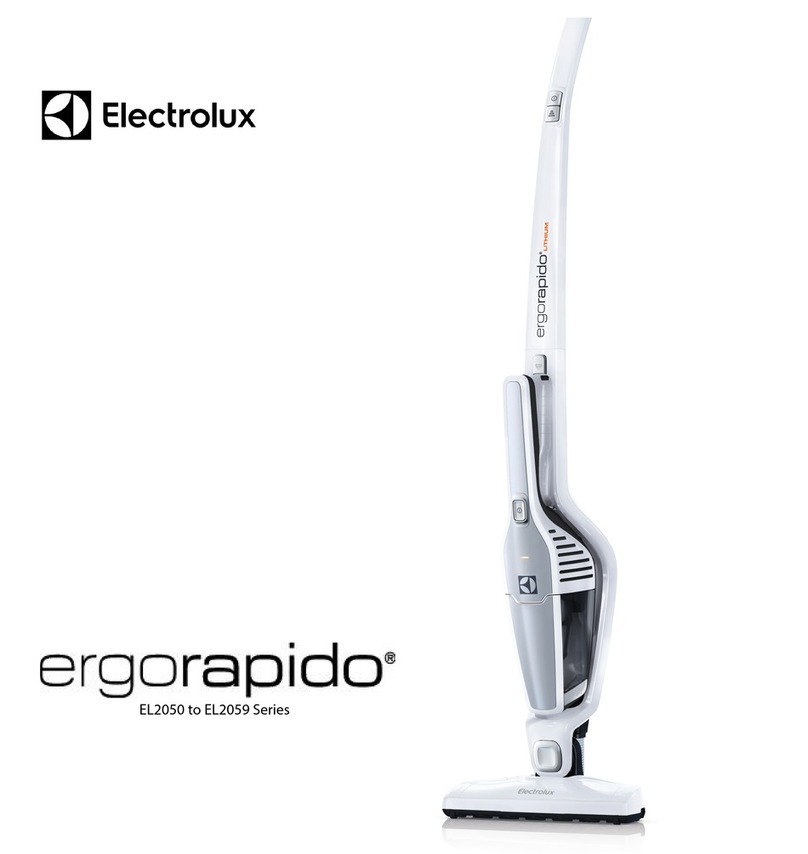 Electrolux ergorapido EL2050 Series User manual
