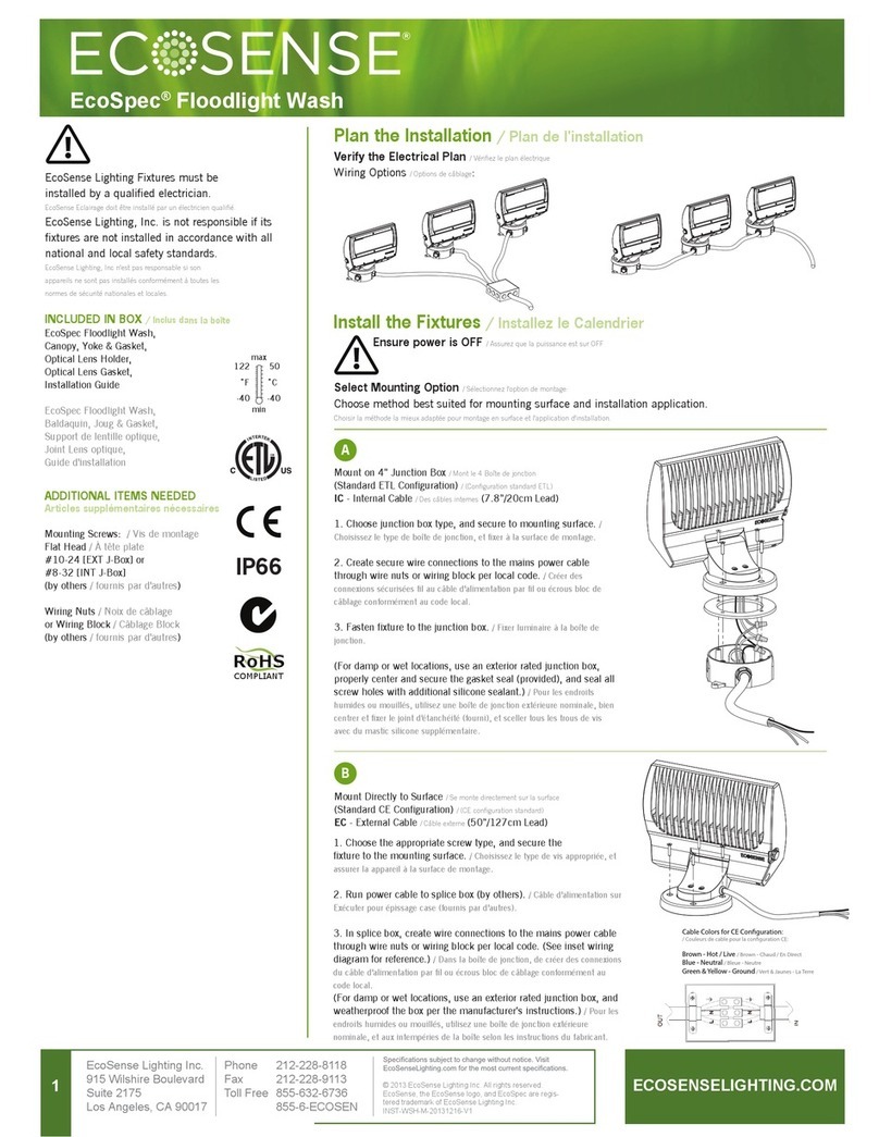 Ecosense EcoSpec installation manual