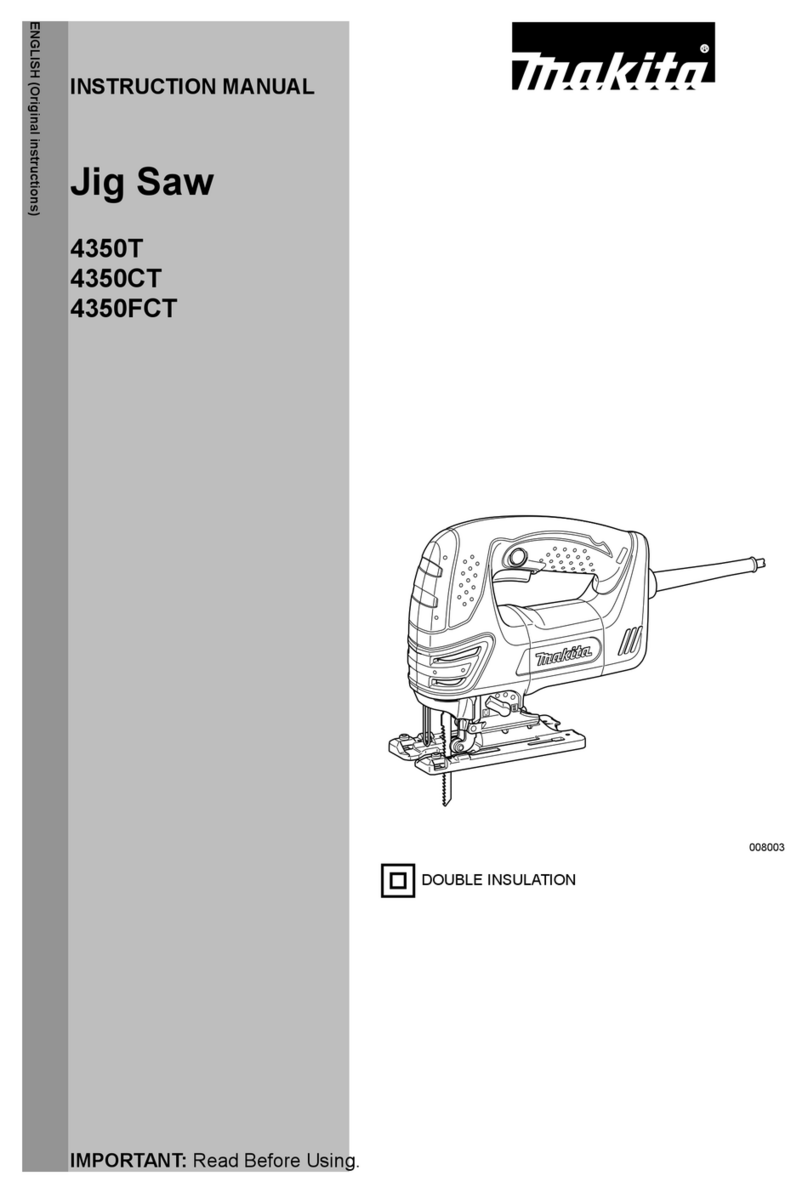 Makita 4350T instruction manual