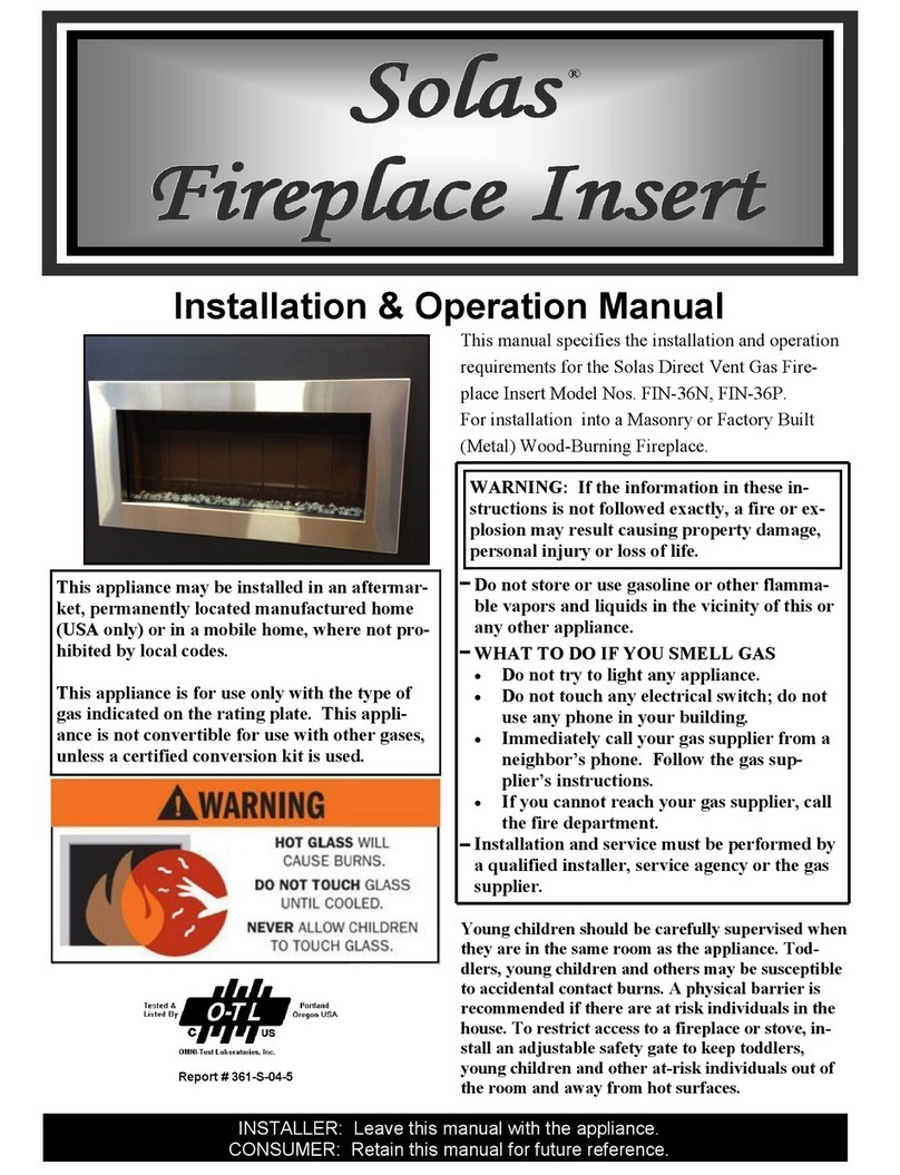 Solas FIN-36N User manual