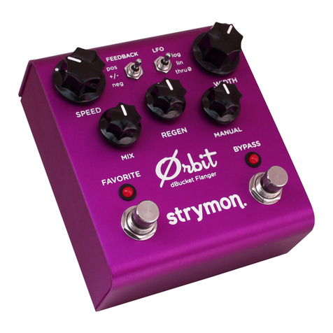 Strymon Orbit User manual Strymon Orbit User manual