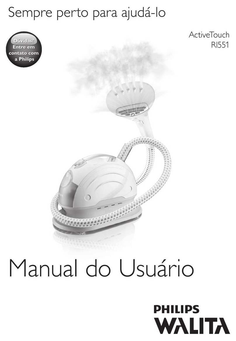 Philips ActiveTouch RI551 Walita user manual
