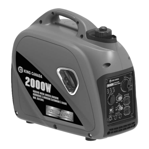 King Canada KCG-2001i User manual