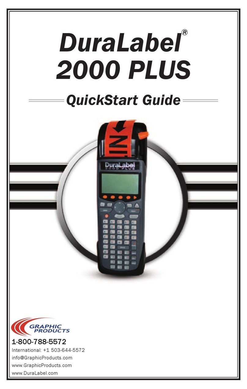DuraLabel 2000 PLUS User manual