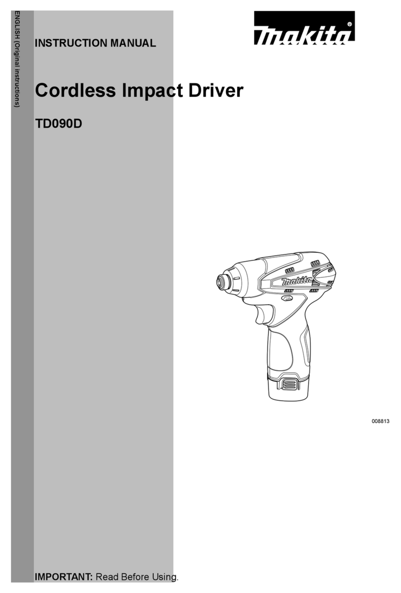 Makita TD090D instruction manual