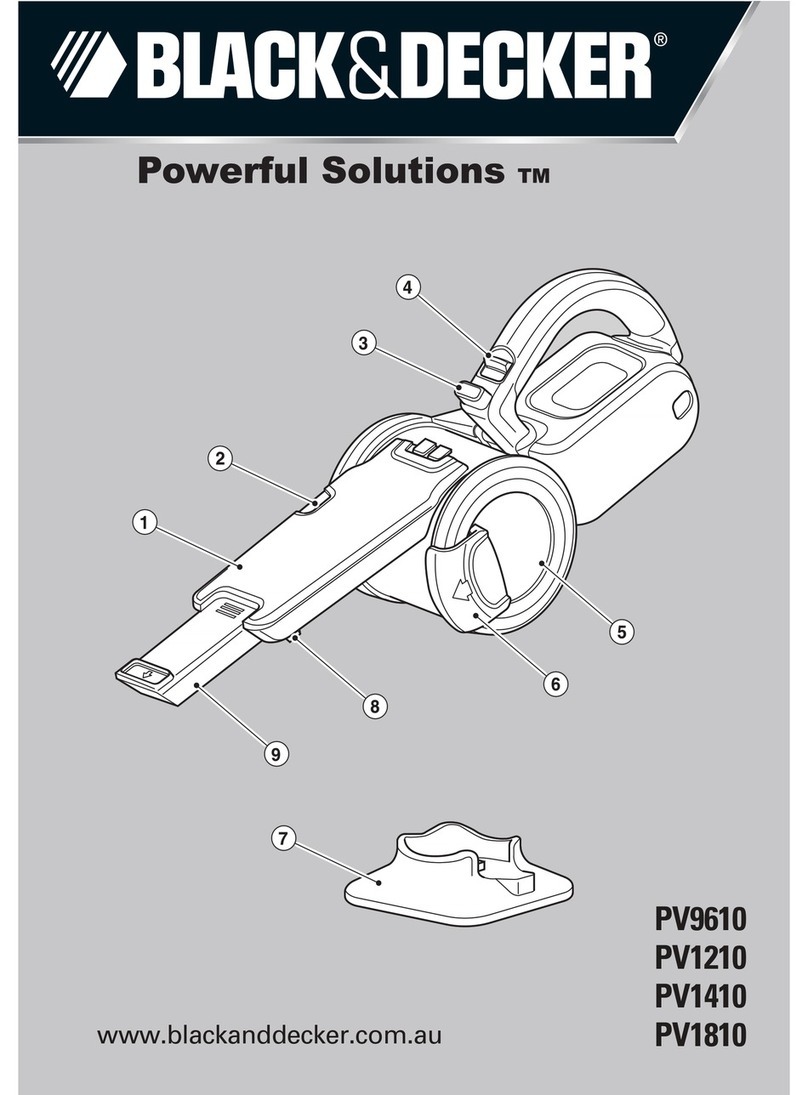 Black & Decker Powerful Solutions PV96610 User manual