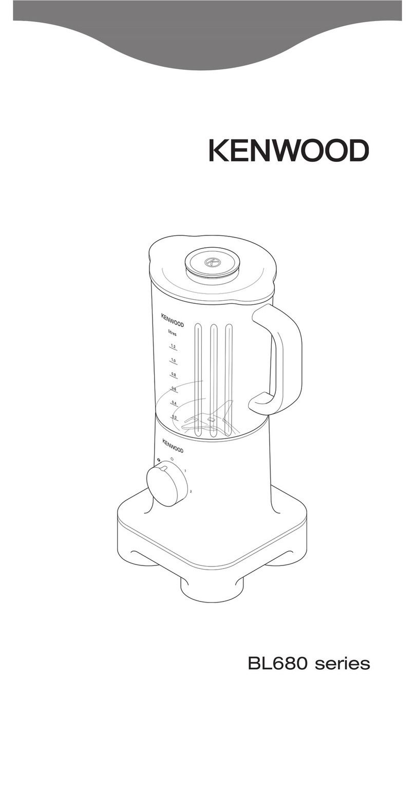 Kenwood BL680 series User manual