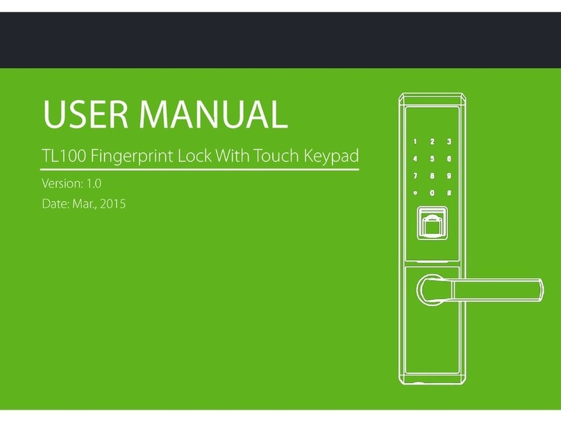 ZKTeco TL100 User manual
